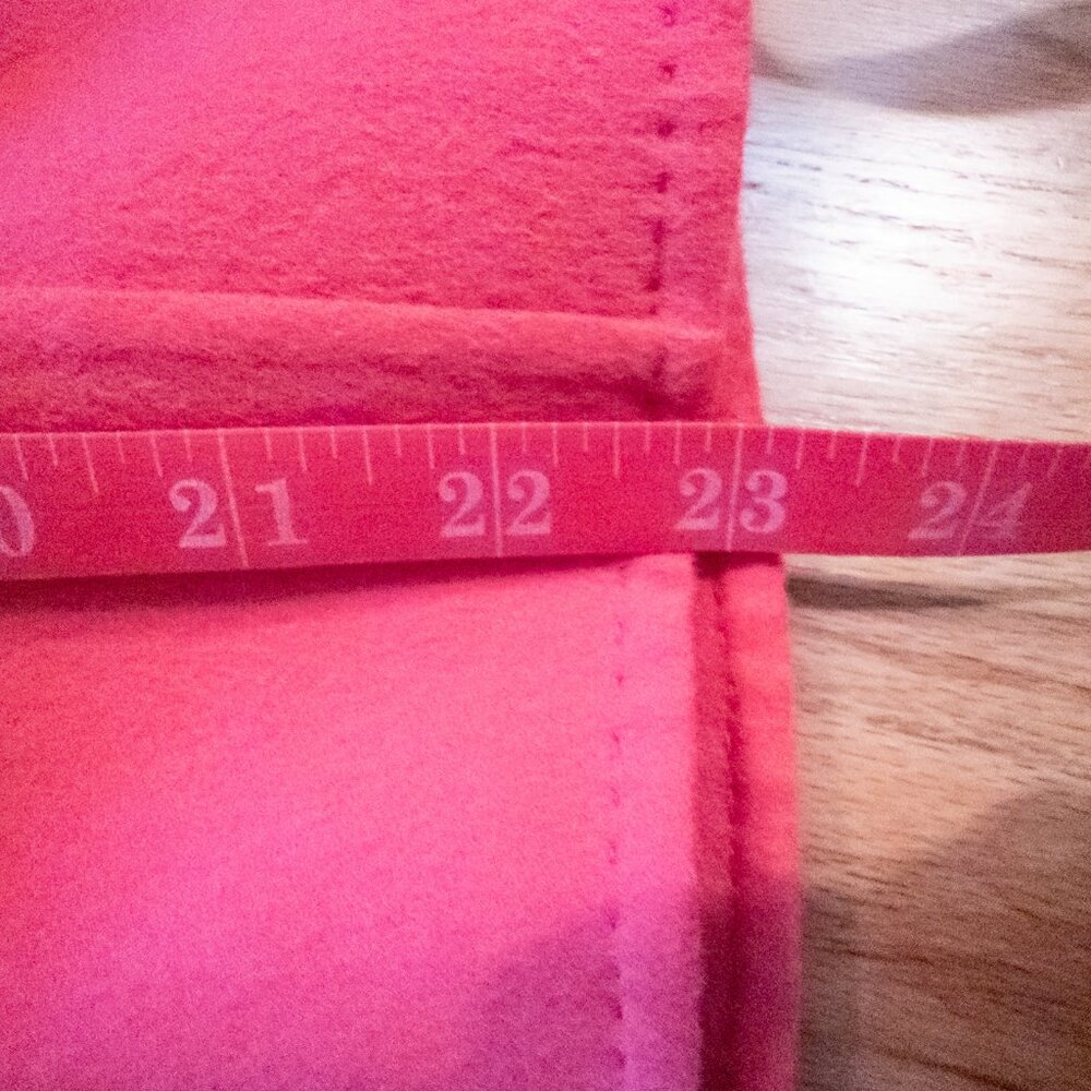 Max Mara Cucito A Mano Cashgora Wool Angora Belted Jacket Coral Sz 8 - Picture 13 of 16